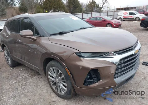 2019 Chevrolet Blazer Premier из США, поврежденный, VIN 3GNKBFRSXKS559505